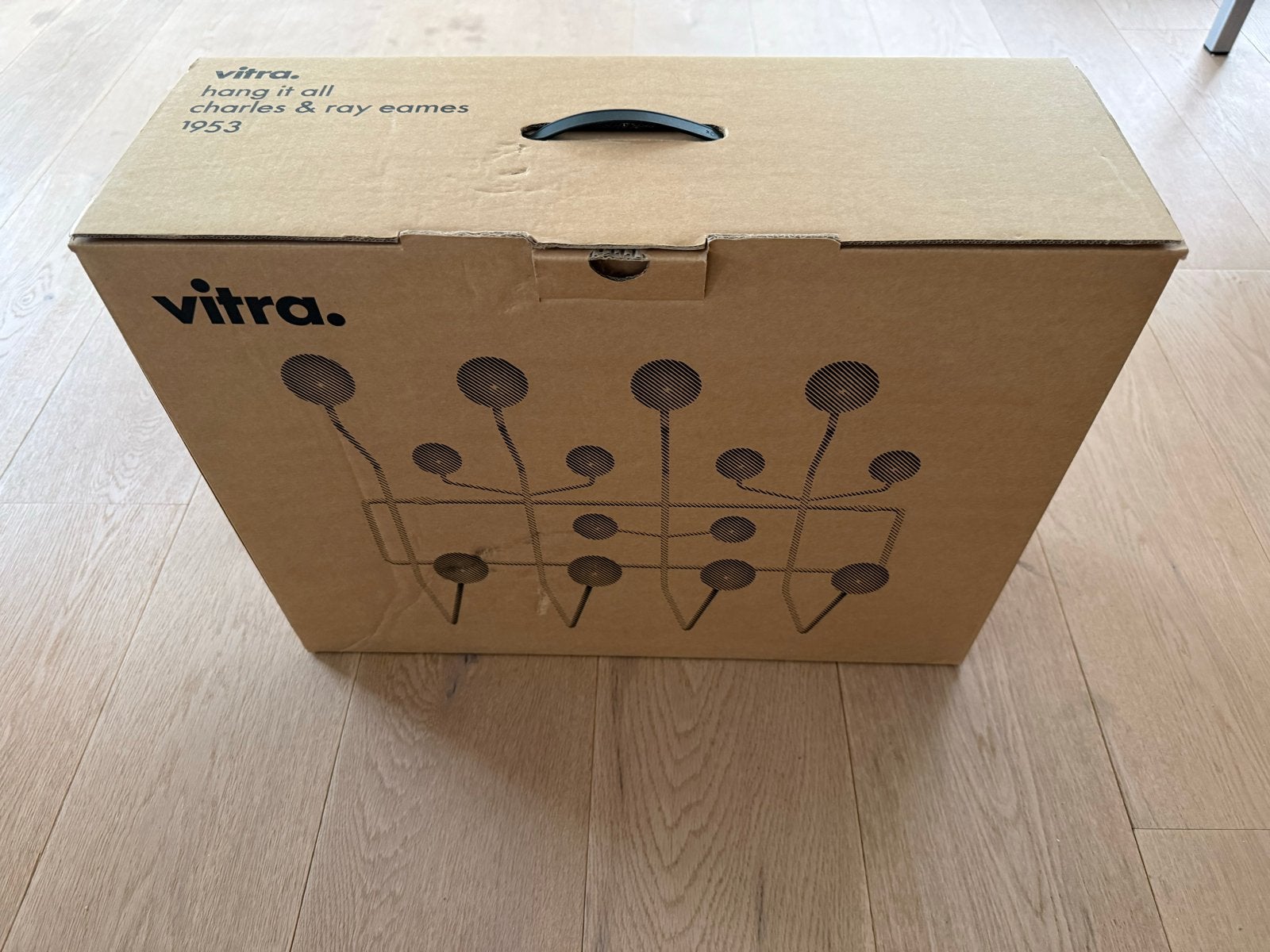 Nieuwe Vitra Hang It All kapstok - Charles & Ray Eames, Ophalen of Verzenden, Nieuw, Metaal, Wandkapstok