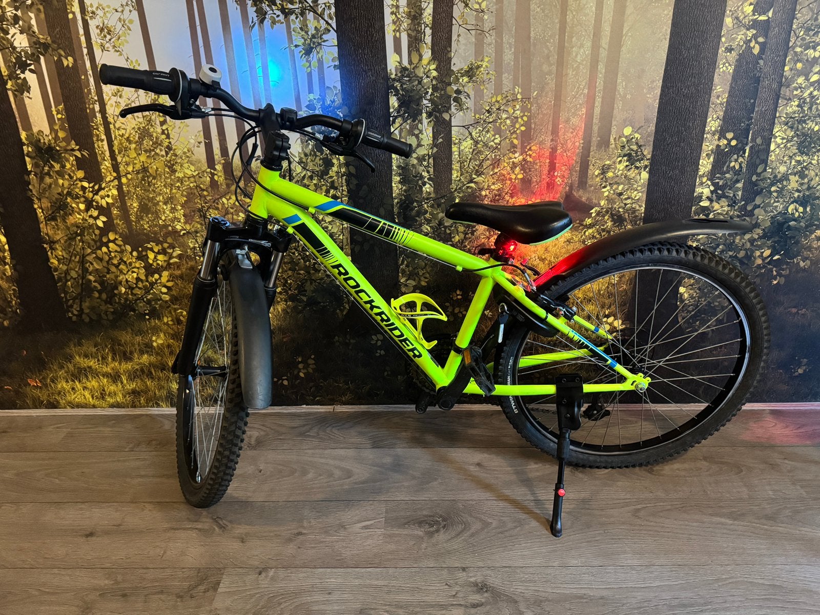 Rockrider ST500 mountainbike 24 inch izgst, Ophalen, Zo goed als nieuw, 24 inch, Versnellingen