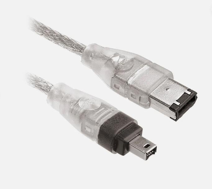 Firewire cable DV IEEE-1394 firewire kabel 4 pin naar 6 pin, Ophalen of Verzenden, Nieuw, Minder dan 2 meter, Overige kabels