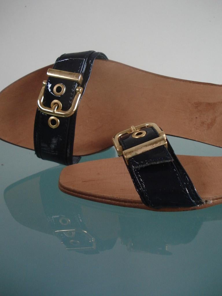 Zara nieuwe blauwe slippers 41 | Gratis verzenden, Slippers, Zara, Nieuw, Verzenden
