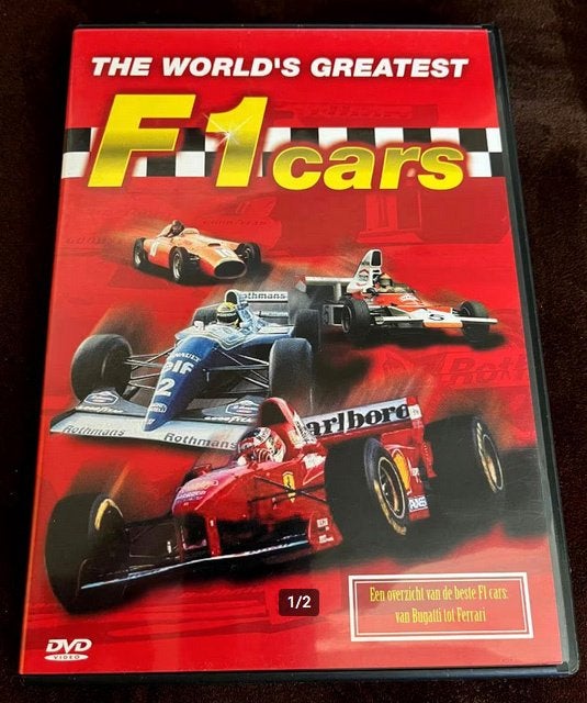DVD The World's Greatest Formule 1 Cars by Duke Video NL‼️, Ophalen of Verzenden, Zo goed als nieuw, Formule 1