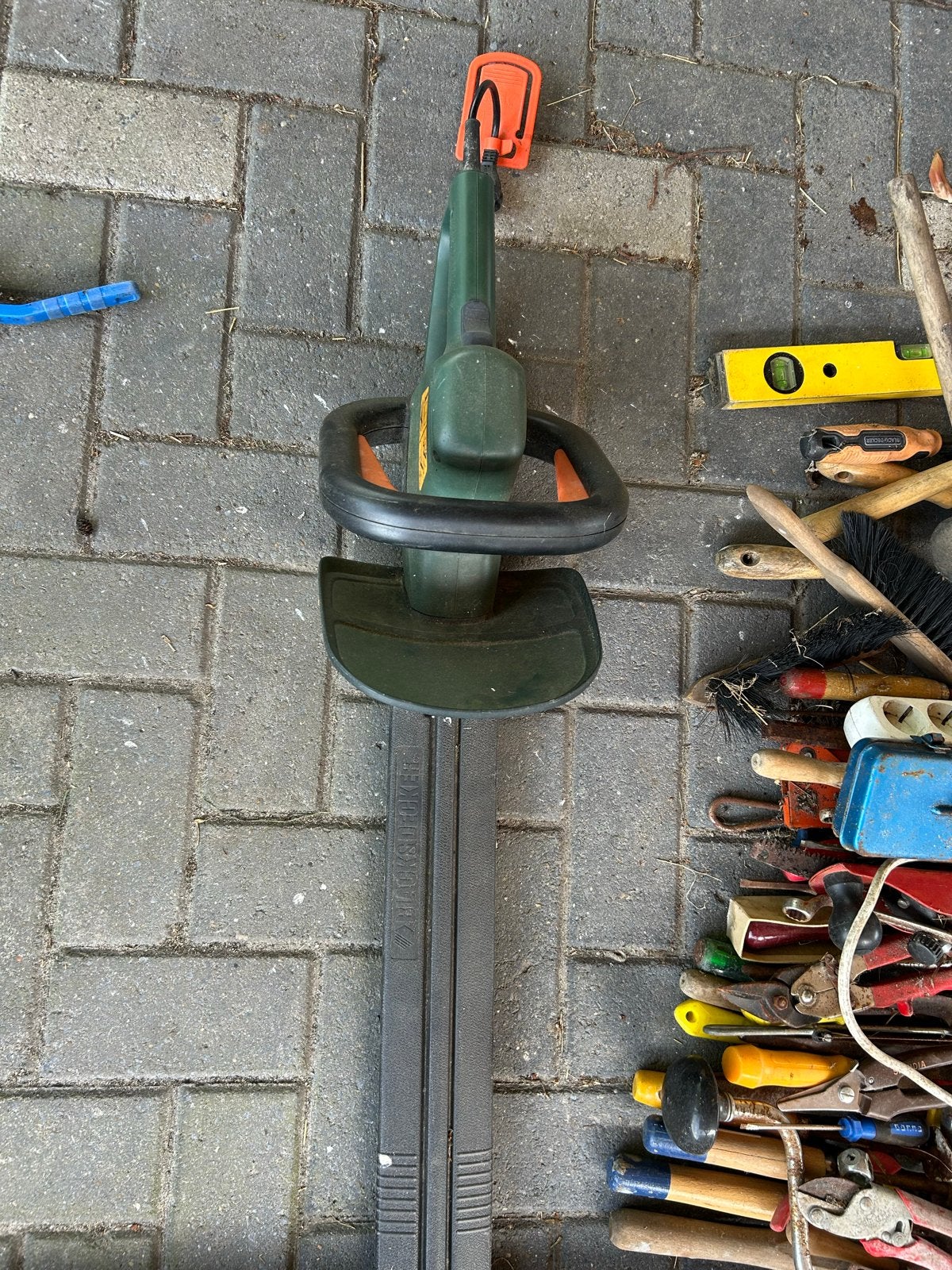 Black & Decker GT520 heggenschaar - Gebruikt maar werkend, Tuin en Terras, Ophalen, Gebruikt, Elektrisch