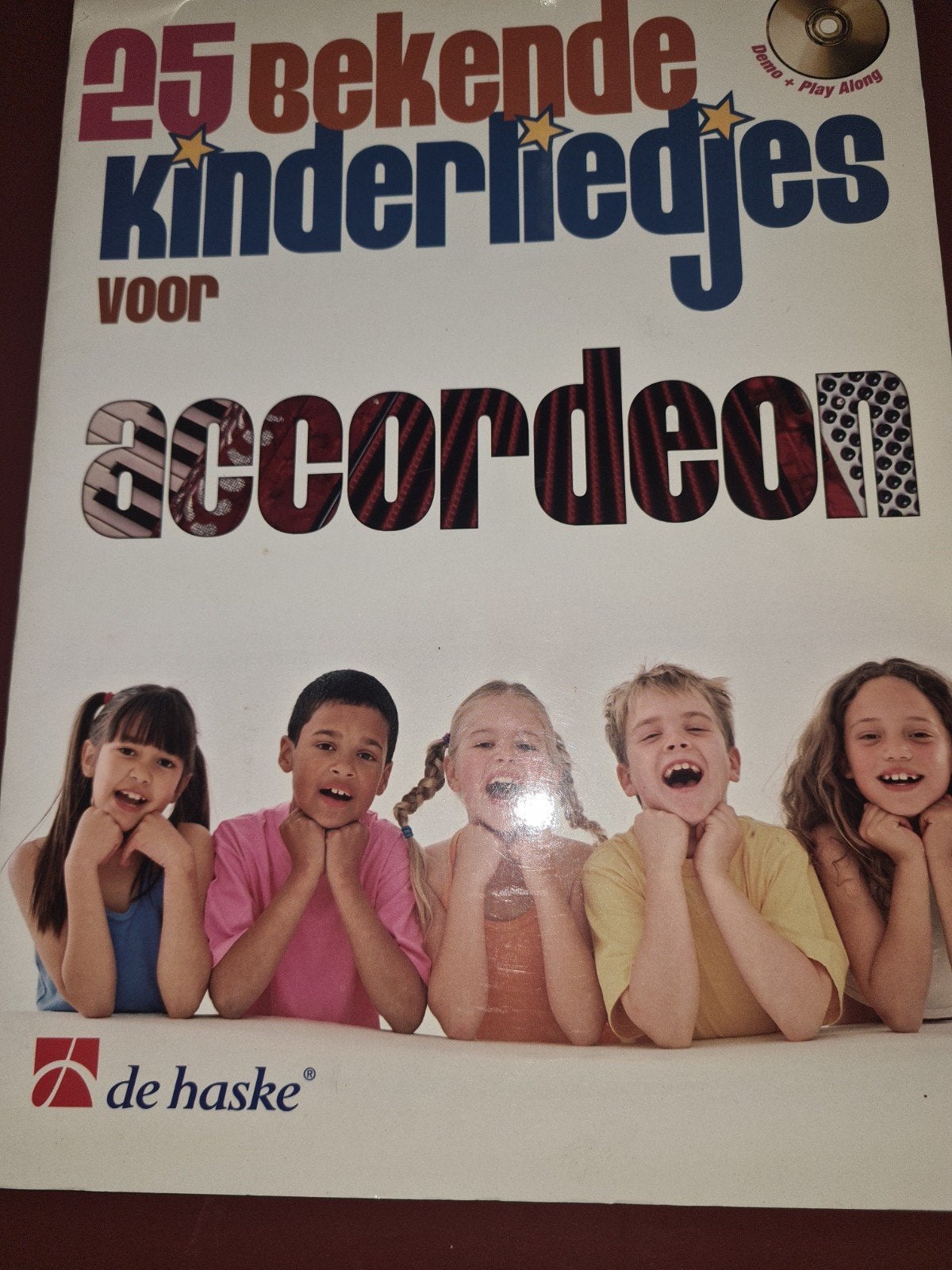 25 kinderliedjes voor accordeon (De Haske), Gebruikt, Les of Cursus, Ophalen of Verzenden, Populair