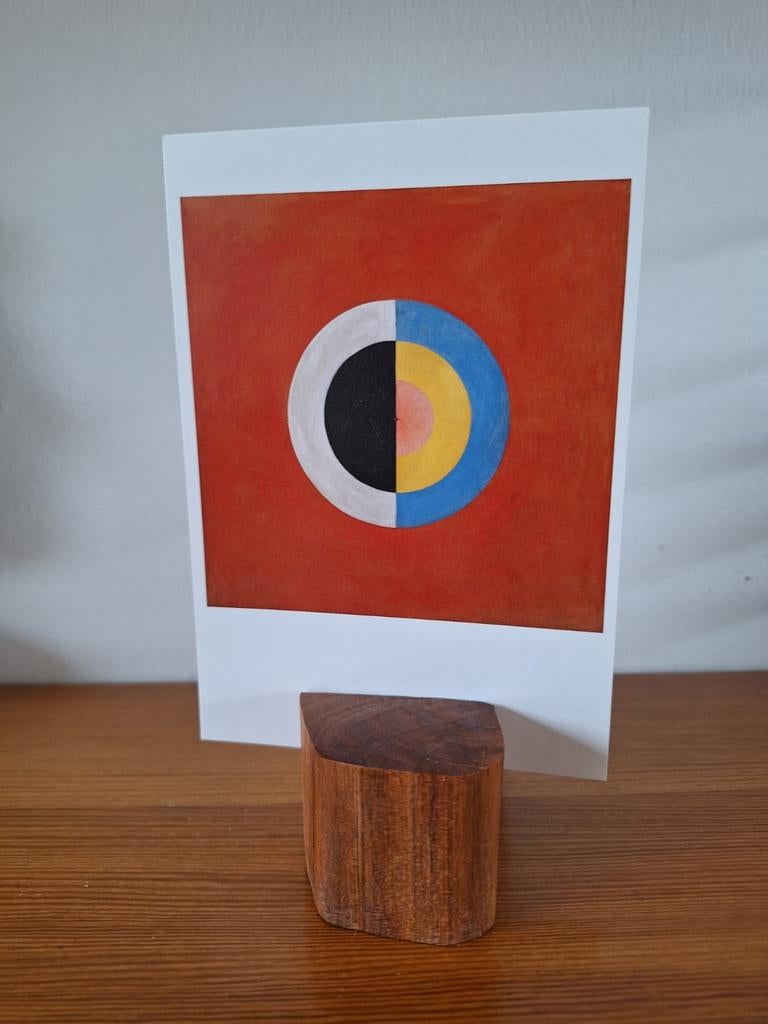 Kaartenhouder, hout, natuurlijk organisch, Ophalen of Verzenden, Nieuw, Bruin, Hout