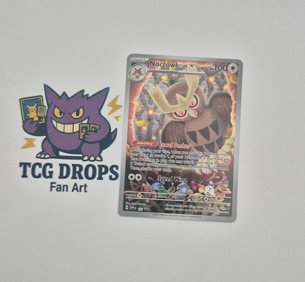 Noctowl	SVP141	Scarlet & Violet, Ophalen of Verzenden, Nieuw