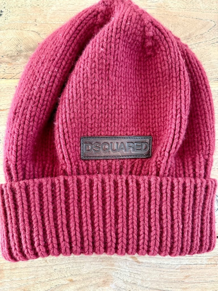 Dsquare gebreide muts, Kleding | Dames, Mutsen, Sjaals en Handschoenen, Ophalen of Verzenden, Zo goed als nieuw, Maat 38/40 (M)