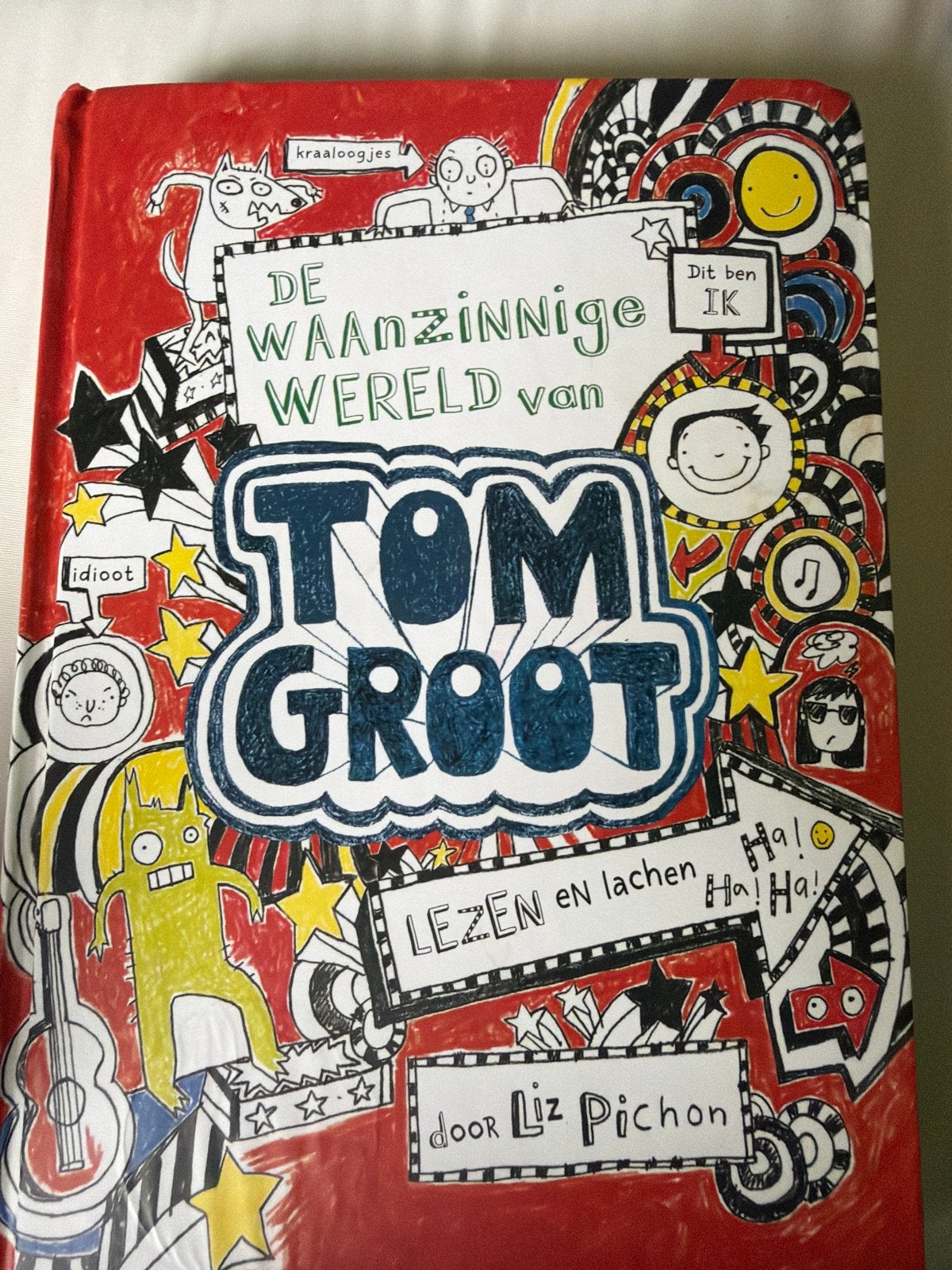 De Waanzinnige Wereld van Tom Groot - Liz Pichon, Ophalen of Verzenden, Zo goed als nieuw, Fictie algemeen