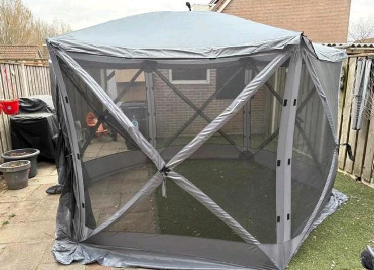 Bardani Quick Lodge 6 Partytent - Snel Opzetbaar & Ruim, Ophalen, Opvouwbaar, Partytent, Minder dan 4 meter