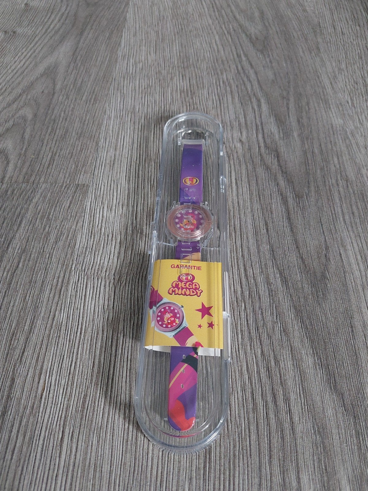 MEGA MINDY  Studio 100  horloge, Verzenden, Nieuw, Paars, Jongen of Meisje