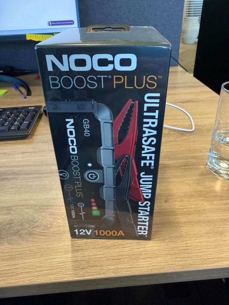 NOCO Boost Plus GB40 12V 1000A UltraSafe Jump Starter, Ophalen of Verzenden, Nieuw