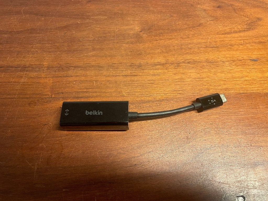 Belkin USB-C naar Ethernet adapter, Ophalen of Verzenden