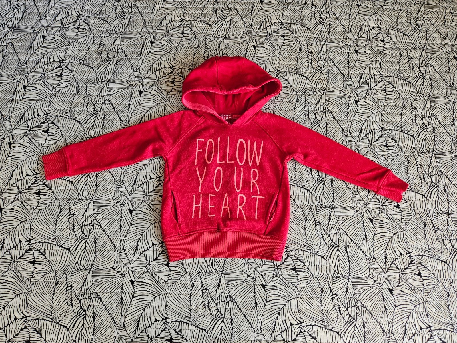 Hoodie maat 104/110, Kinderen en Baby's, Meisje, Trui of Vest, Zo goed als nieuw, Ophalen