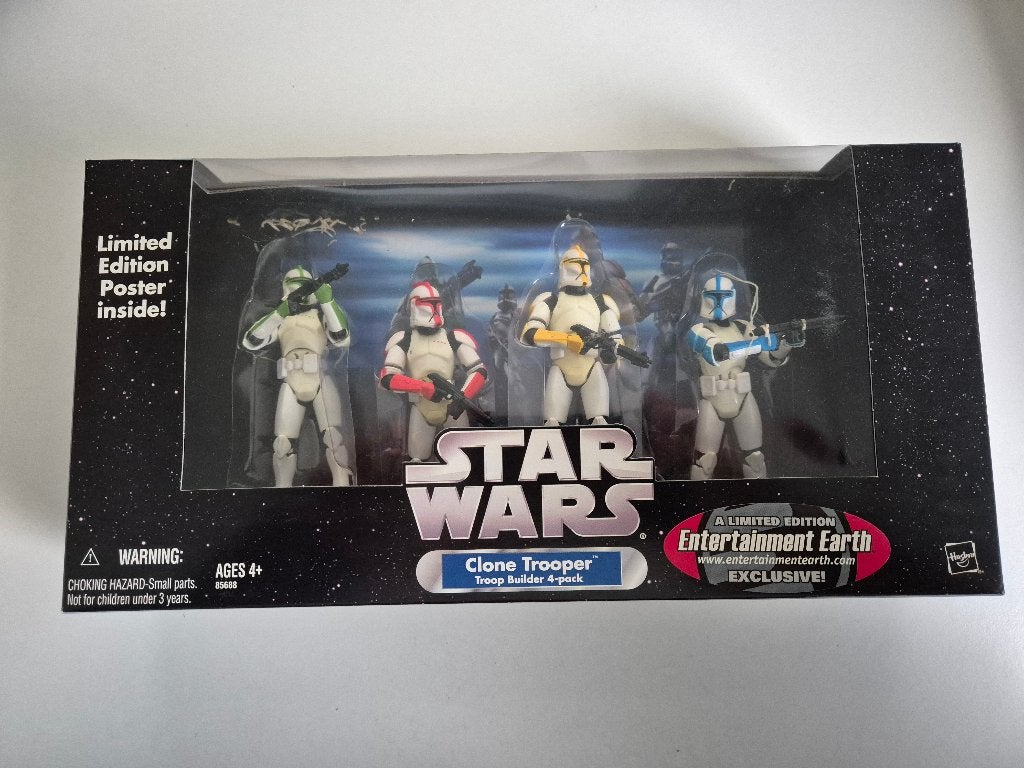 Star Wars OTC Clone Trooper 4-pack Colored, Verzamelen, Star Wars, Ophalen of Verzenden, Nieuw, Actiefiguurtje