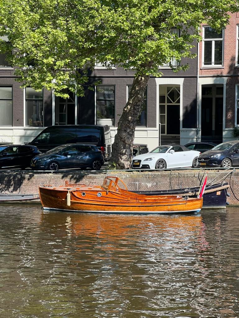 Prachtige Petterson Bakdekker te koop - Klassiek schip, Watersport en Boten, Sloepen, Gebruikt, Hout, Ophalen of Verzenden