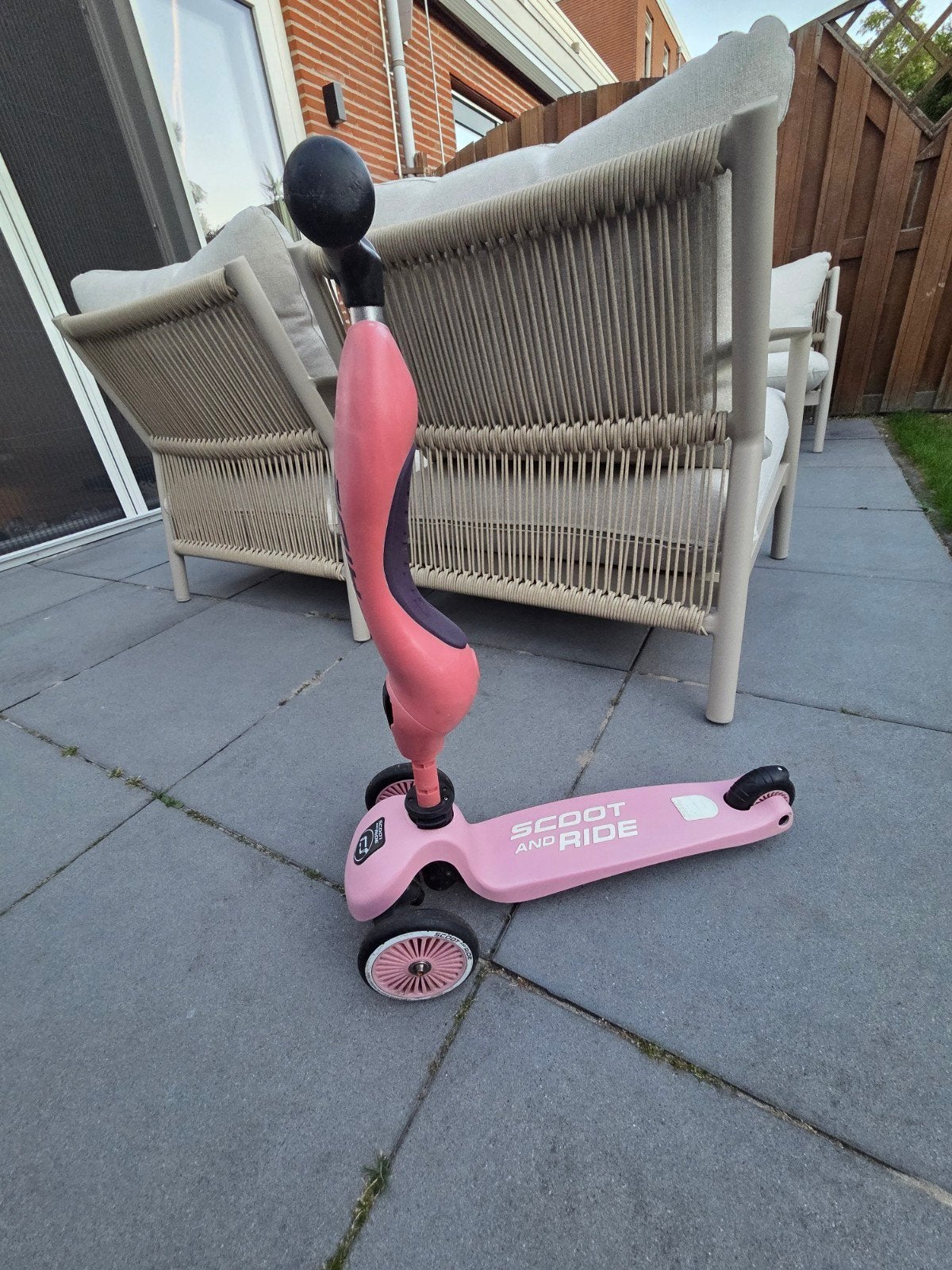 Scoot and Ride Roze step, Ophalen, Gebruikt, Gewone step, Scoot and Ride
