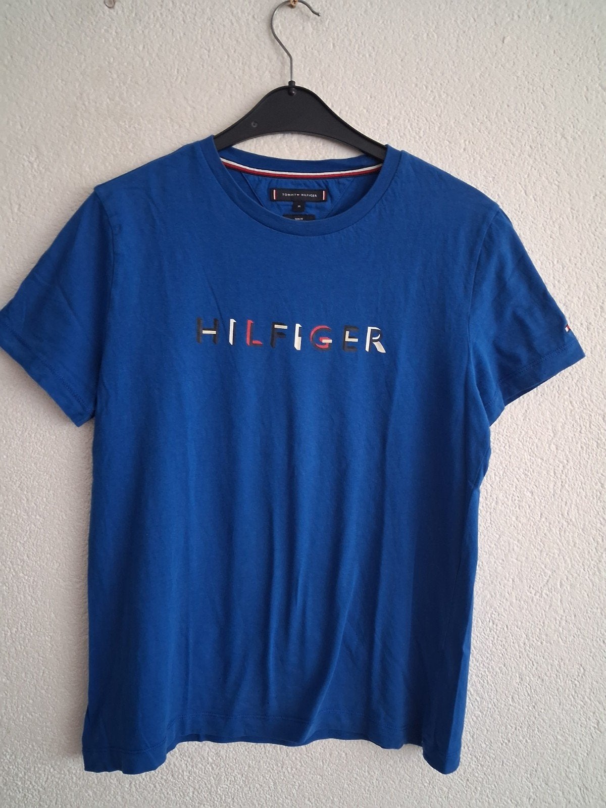 Tommy Hilfiger T-shirt Blauw Maat M, Ophalen of Verzenden