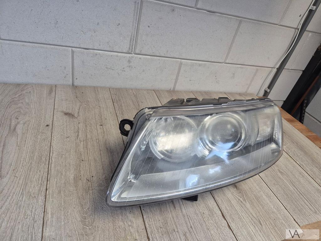Koplamp xenon links voor Audi A6 4f 2004 - 2009 met module, Gebruikt, -, -, -