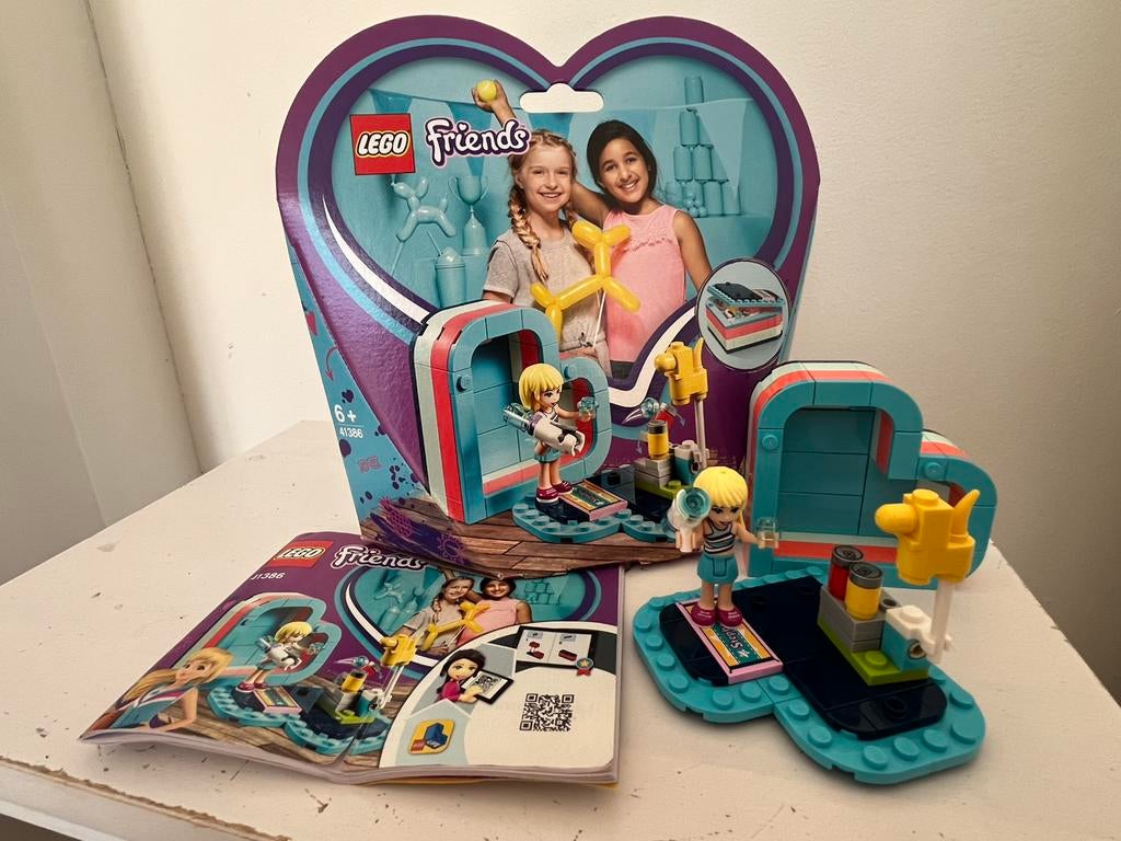 Lego friends hart Stephanie 41386, Gebruikt, Lego, Friends, Ophalen of Verzenden