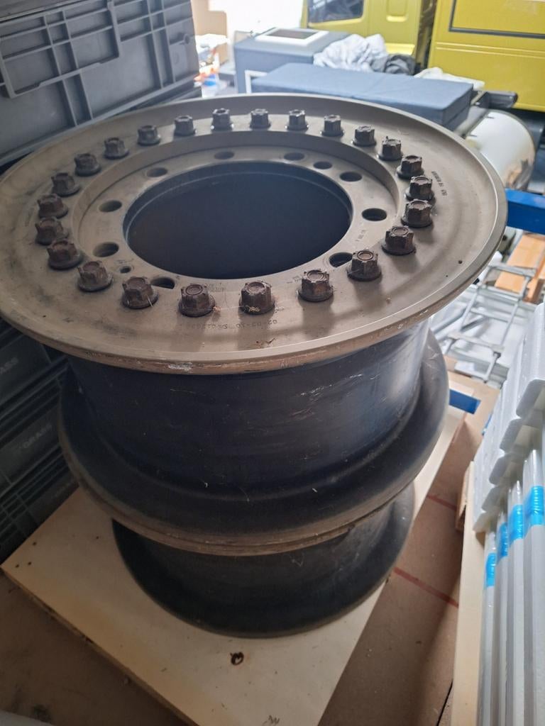 Hutchinson beadlock velgen voor vrachtwagen of terreinwagen, Gebruikt, Velg(en), Vrachtwagen, Ophalen of Verzenden