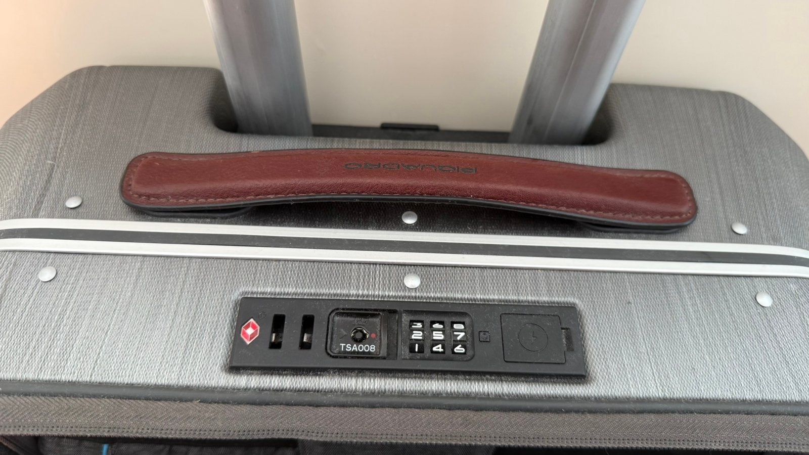 Piquadro laptop trolley – harde schaal – USB & TSA‑slot, Hard kunststof, Slot, Minder dan 50 cm, Ophalen of Verzenden