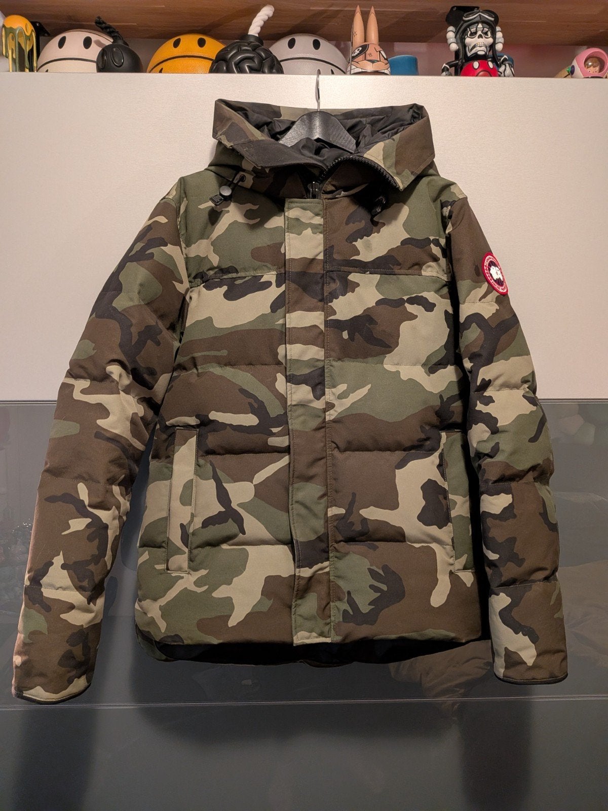 Canada Goose Macmilan Camo Maat M, Maat 48/50 (M), Zwart, Canada Goose, Ophalen of Verzenden