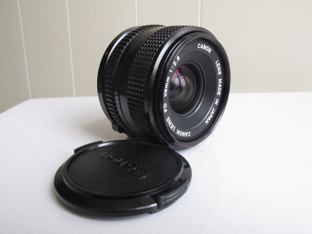 Canon Lens FD 28 mm-2.8, Audio, Tv en Foto, Fotografie | Lenzen en Objectieven, Verzenden, Zo goed als nieuw, Groothoeklens