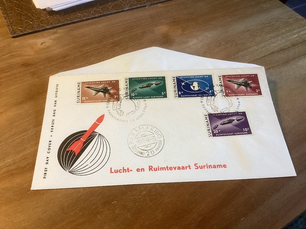 No3554 Suriname E30 Ruimtevaart anders Nederland jaargangen, Verzenden, Onbeschreven, Rest van de wereld