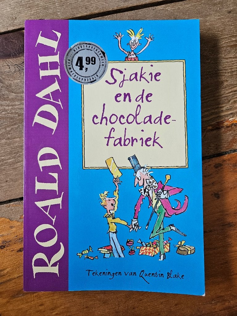 Sjakie en de chocoladefabriek - Roald Dahl, Gelezen, Roald Dahl, Fictie algemeen, Ophalen of Verzenden