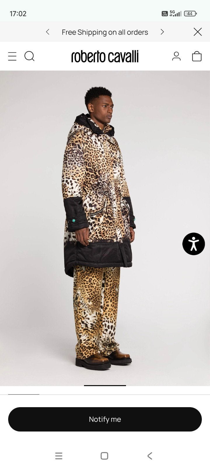 roberto cavalli jas, Kleding | Heren, Ophalen of Verzenden, Zo goed als nieuw, Roberto cavalli