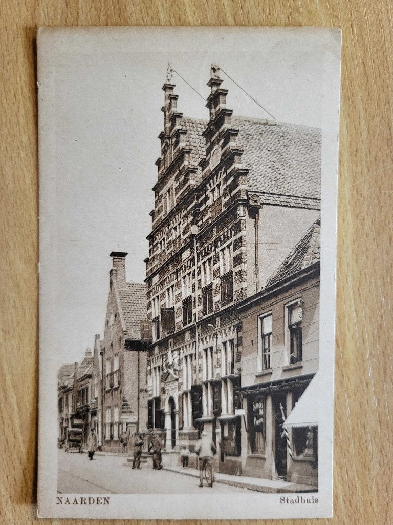 ansicht NAARDEN Stadhuis, Ophalen of Verzenden, Voor 1920, Noord-Holland