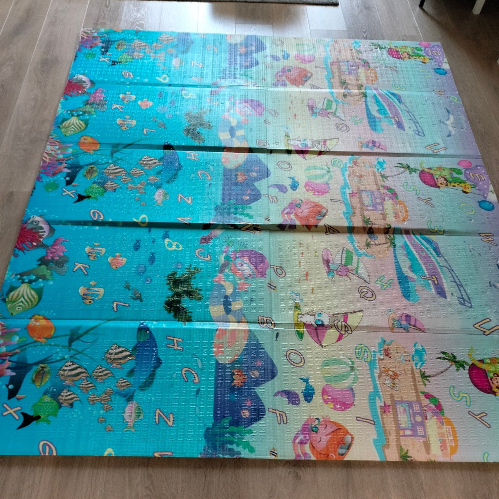 Foam Speel/Kruipmat 2x1,80m - Dubbelzijdig, Ophalen, Overige typen