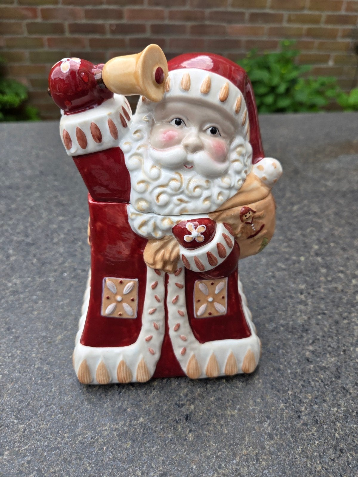 Opbergpot Villeroy & Boch kerstman, Diversen, Kerst, Ophalen