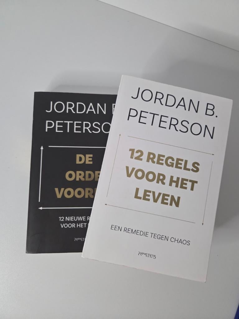 Jordan Peterson 2 boeken bundel | Zelfhulp & psychologie, Boeken, Zo goed als nieuw, Cognitieve psychologie, Jordan B. Peterson
