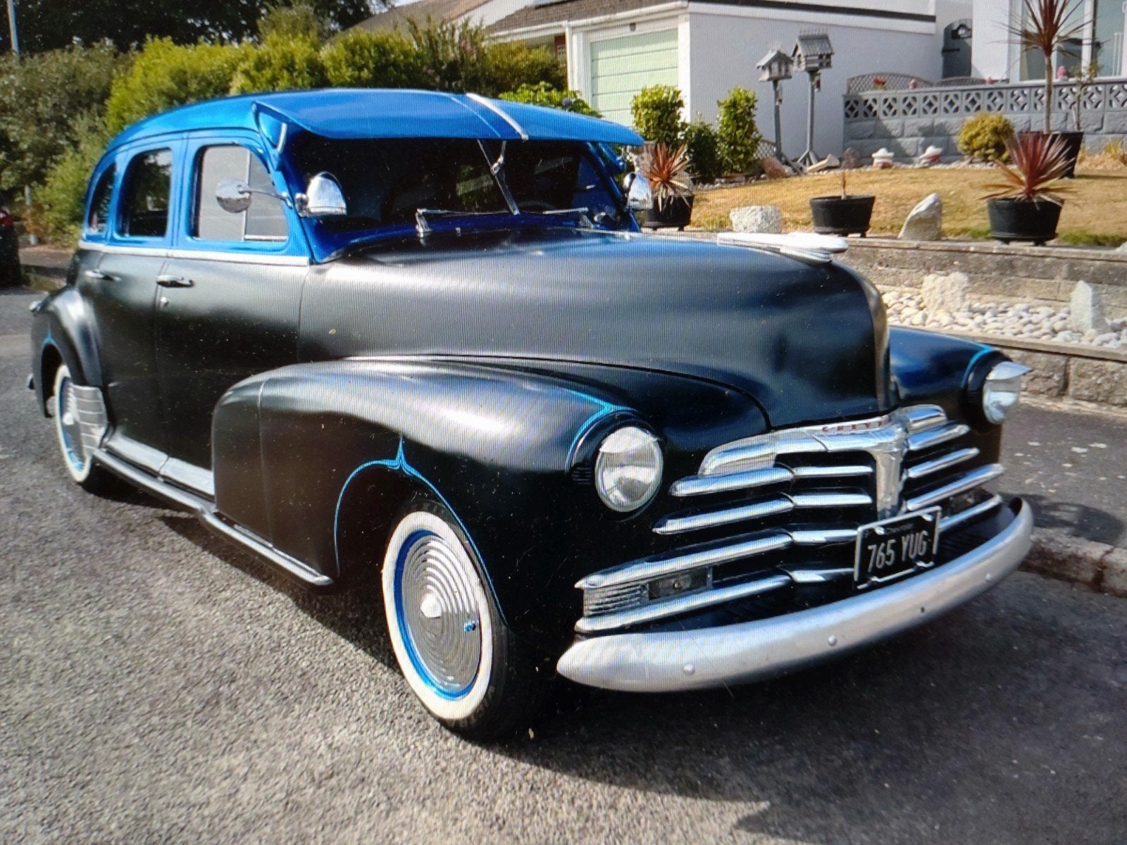 1948 Chevrolet Stylemaster sport sedan, Auto's, Achterwielaandrijving, 3500 cc, Chevrolet, Zwart