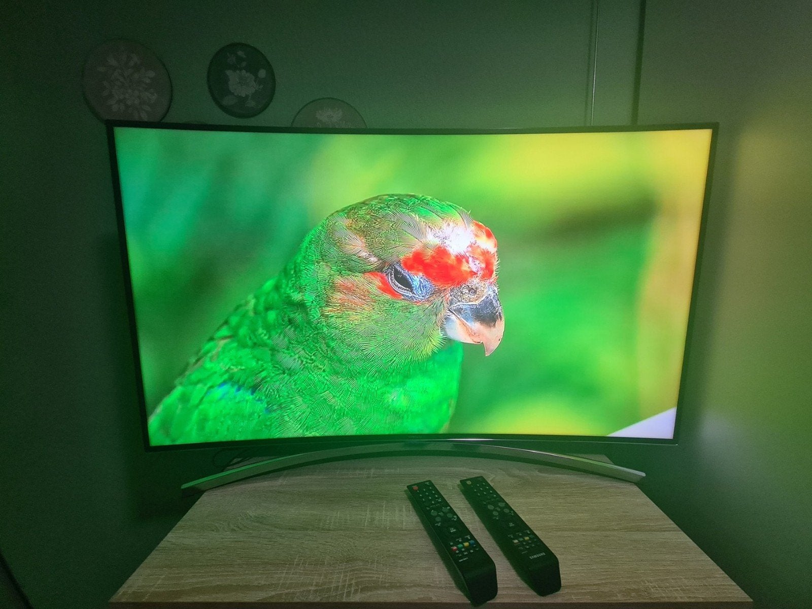 Samsung Smart TV 48 inch Curved - used, Ophalen, 50 Hz, Zo goed als nieuw, Samsung