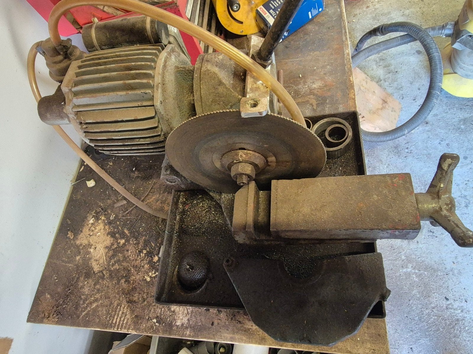 Afkortzaag metaal, Ophalen, Gebruikt, Afkortzaag, 30 tot 70 mm