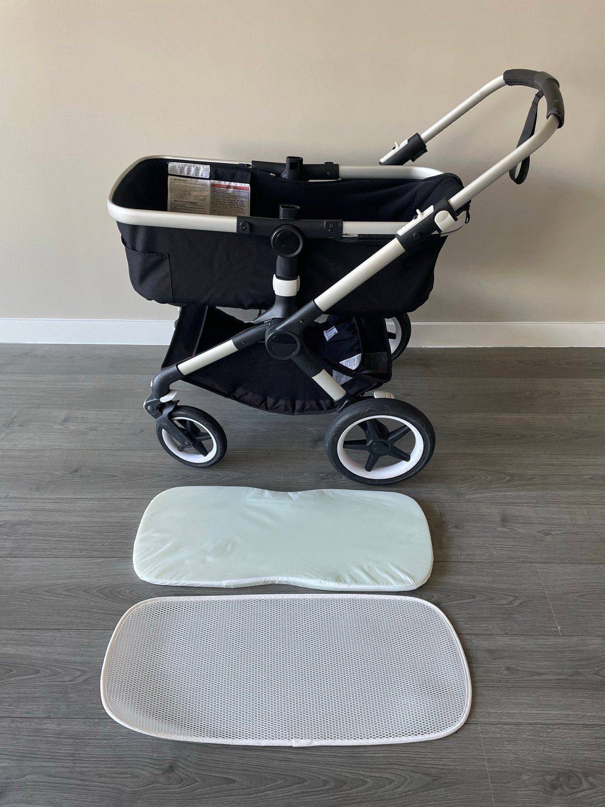 Bugaboo Fox 2 kinderwagen met reiswieg - Zo goed als nieuw, Bugaboo, Ophalen of Verzenden, Zo goed als nieuw, Combiwagen