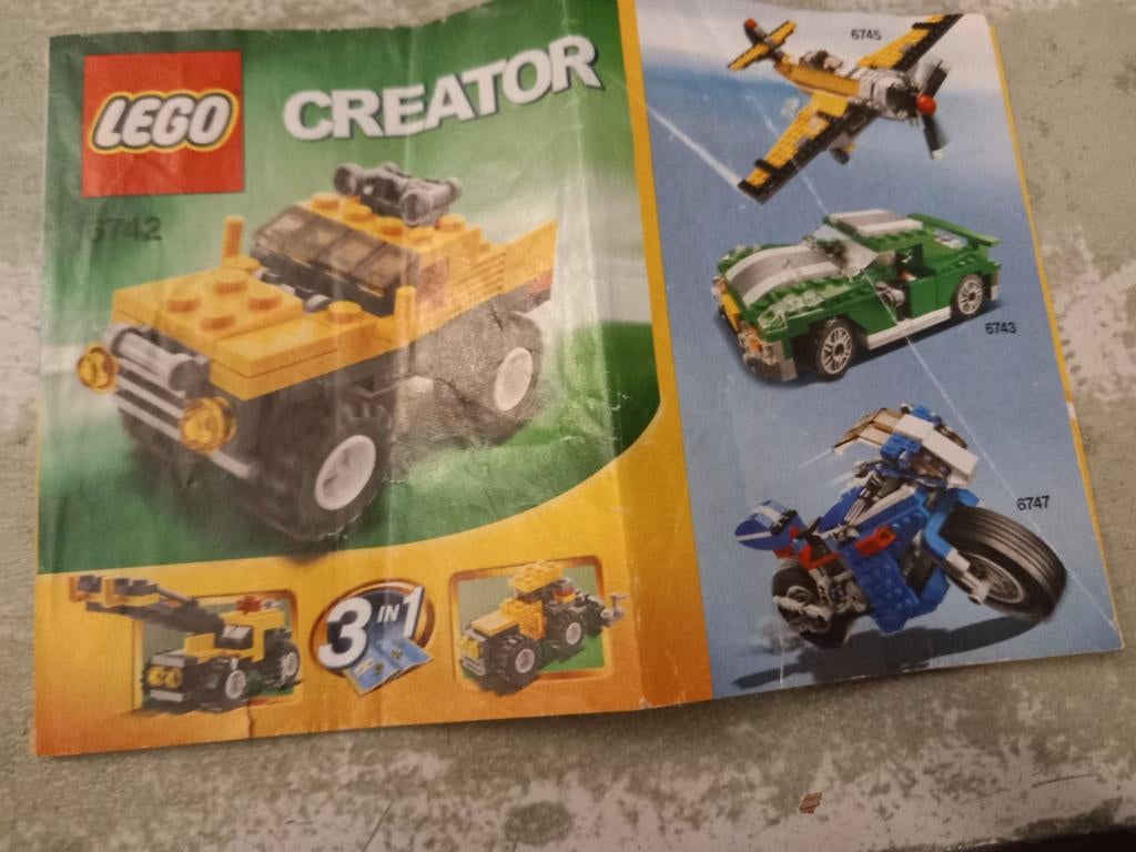 Lego creator 6742 (3 in 1), Ophalen of Verzenden