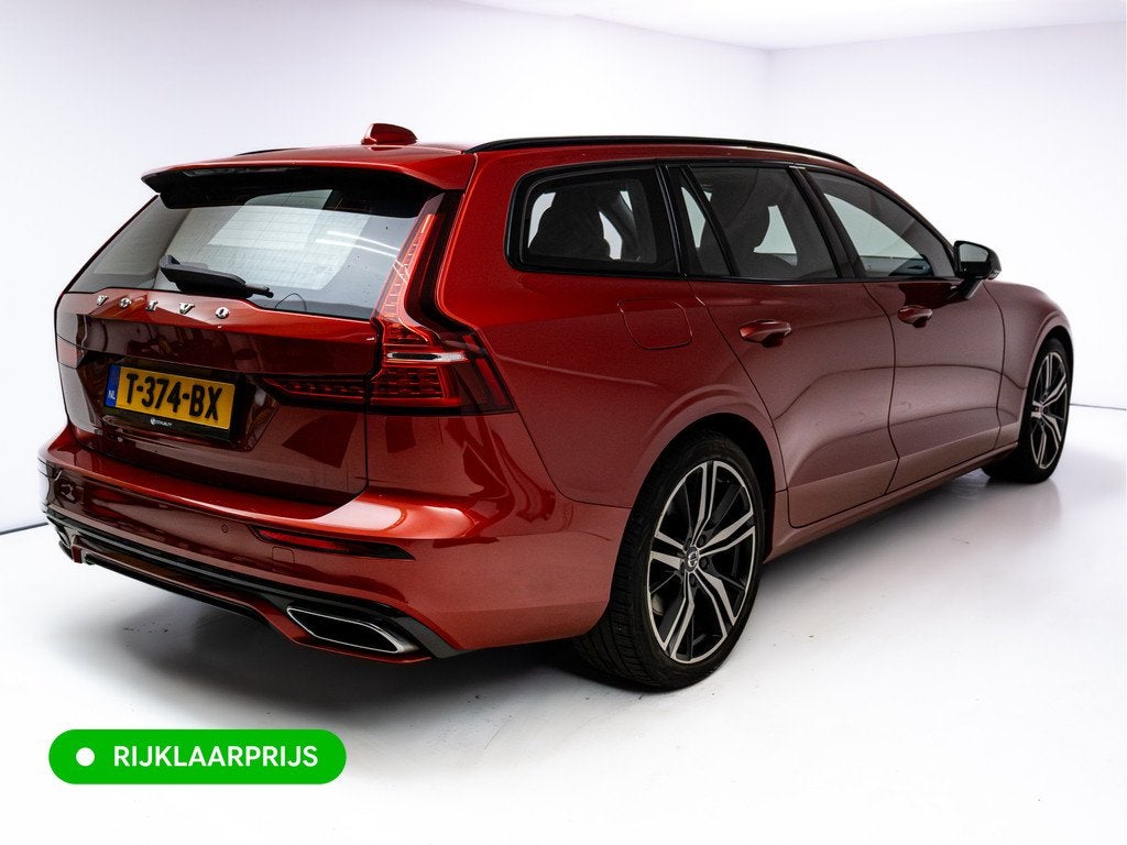 Volvo V60 2.0 T8 Twin Engine AWD R-Design | Stoel-, Stuur- &, Auto's, Volvo, Automaat, Gebruikt, 4 cilinders, Leder en Stof