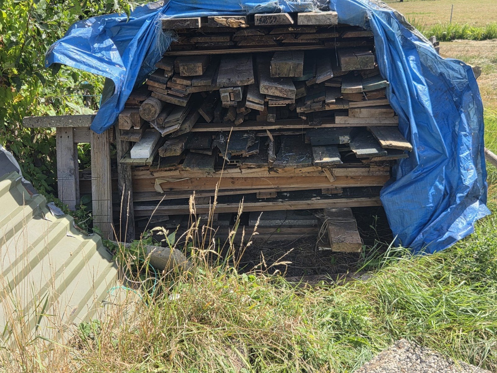Diverse partij gebruikt hout en planken, Ophalen, Gebruikt, Minder dan 25 mm, Plank
