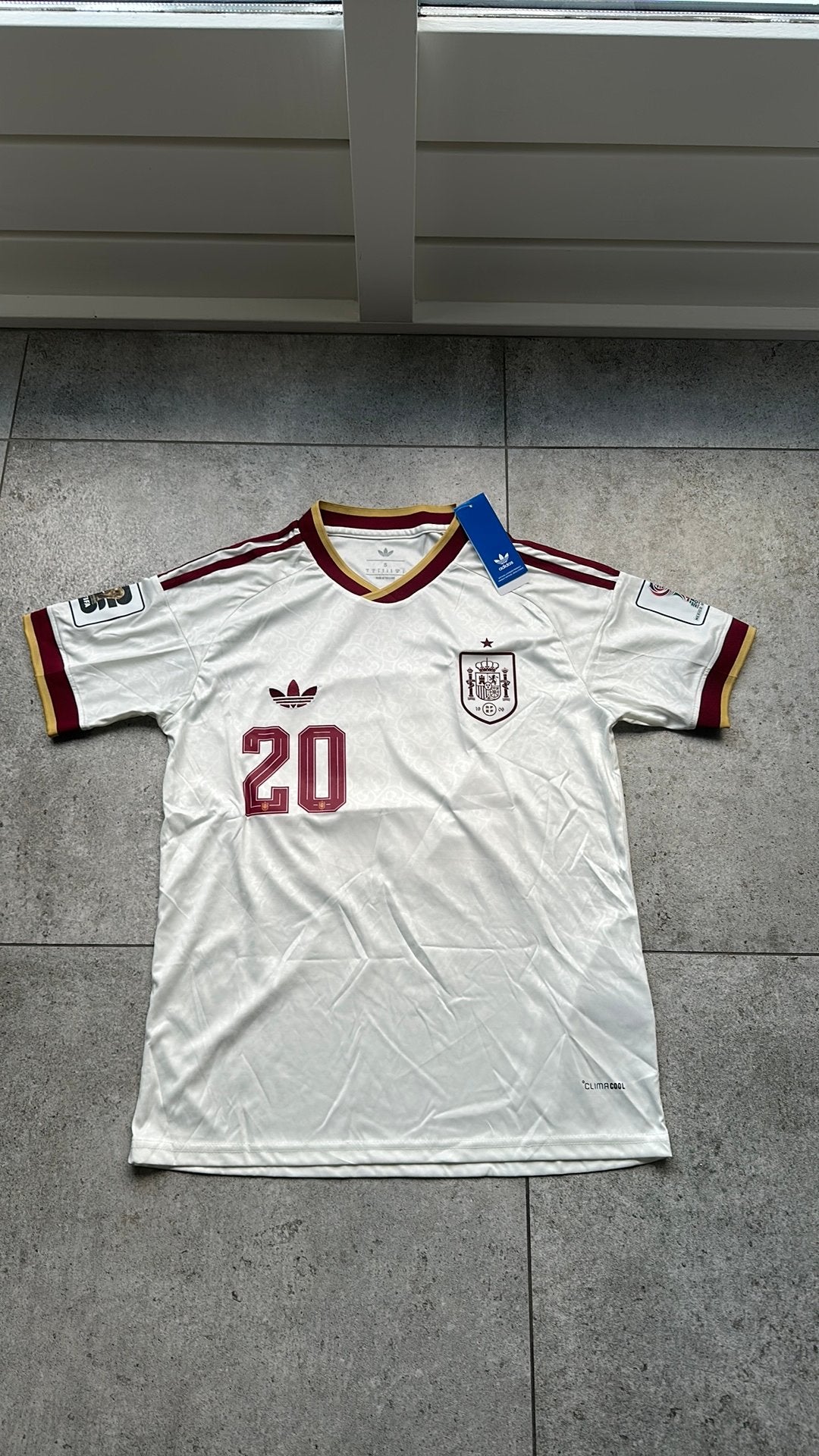 Spanje WK 2026 uit shirt, Maat S, Verzenden, Zo goed als nieuw, Shirt