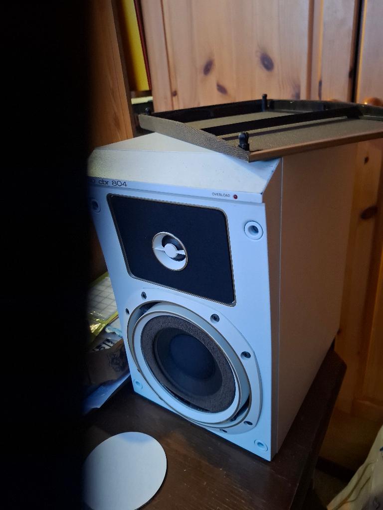 Jamo CBR804 geluidsbox, Audio, Tv en Foto, Luidsprekers, Ophalen, Gebruikt, 60 tot 120 watt, Front, Rear of Stereo speakers