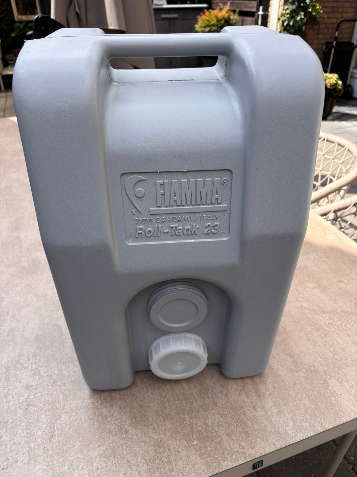 Fiamma vuilwatertank 23 liter, Ophalen, Gebruikt