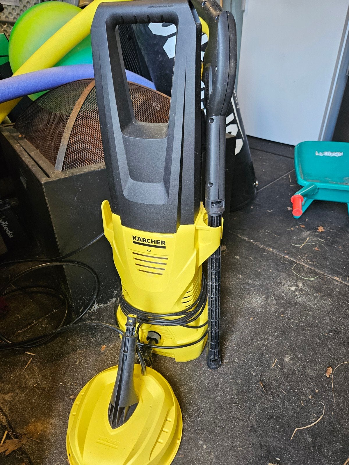Karcher K2 hogedrukreiniger zo goed als nieuw, Tuin en Terras, Hogedrukreinigers, Ophalen, Karcher, Elektrisch, Met regelbare waterdruk