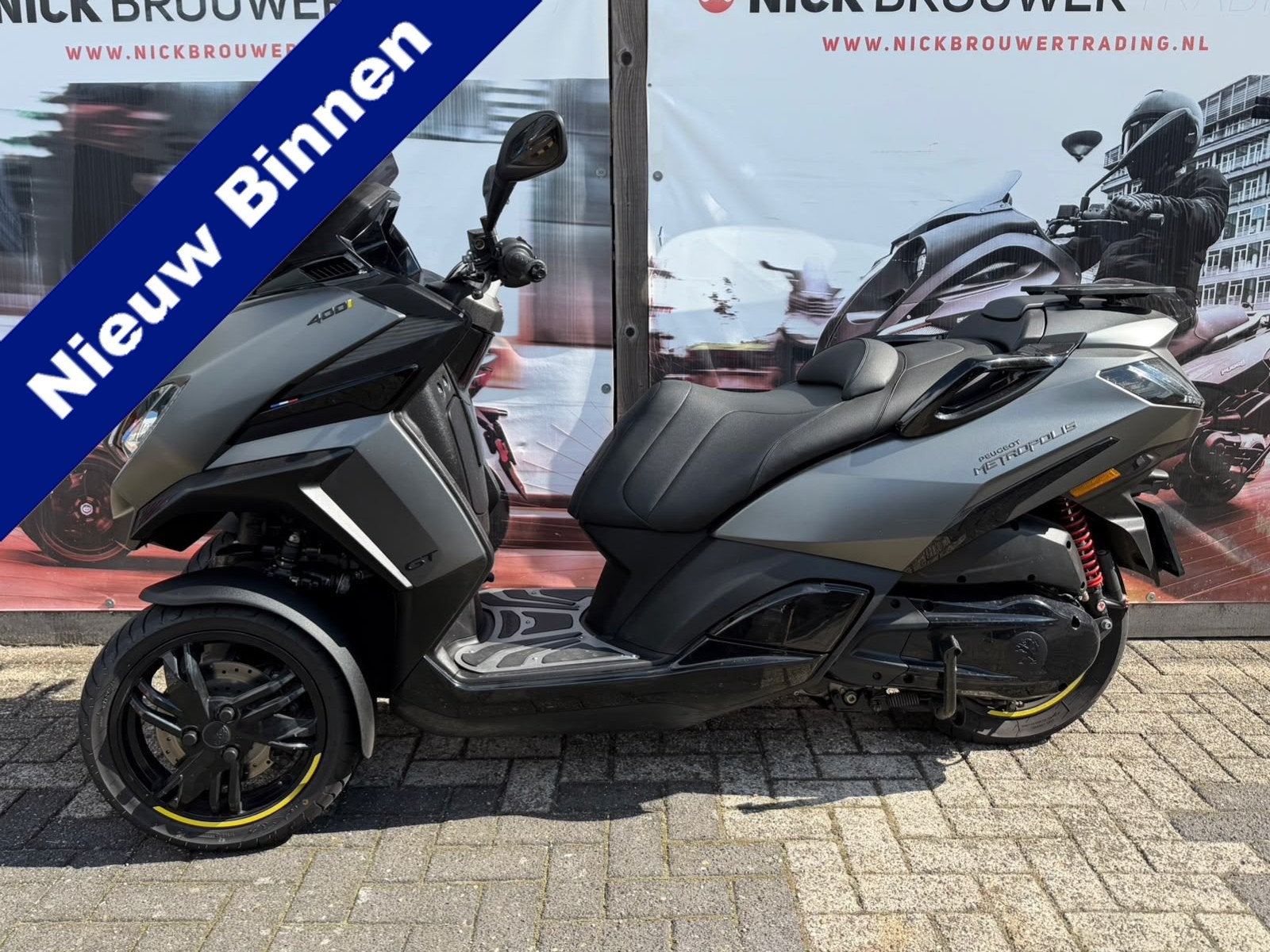 Peugeot Metropolis GT - 2021 - Nette Staat - inclusief 12 ma, Bedrijf, 399 cc, Overig, Nick Brouwer Trading