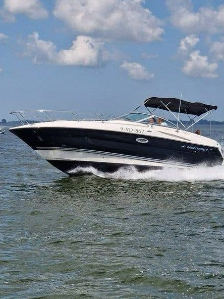 Monterey 275 sportcruiser 2008. Incl nwe 3,5 t trailer., 9 m, Gebruikt, 1.90 meter, Binnenboordmotor