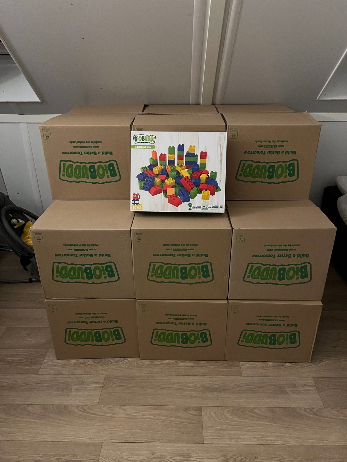 Biobuddi Bouwblokken - Compatibel met Duplo - leuke startset, Ophalen of Verzenden, Nieuw, Overige merken