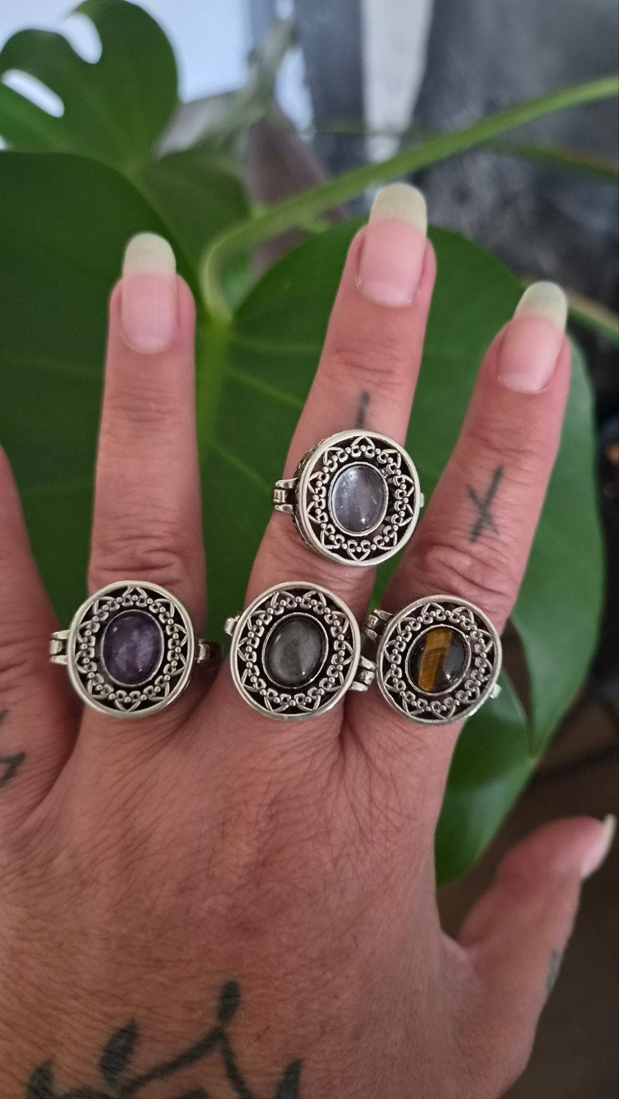 poison ringen met edelstenen, Verzenden, Nieuw