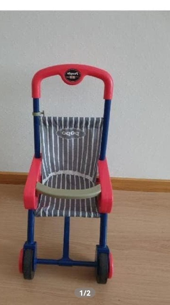 Poppen wagen, Ophalen, Gebruikt, Babypop