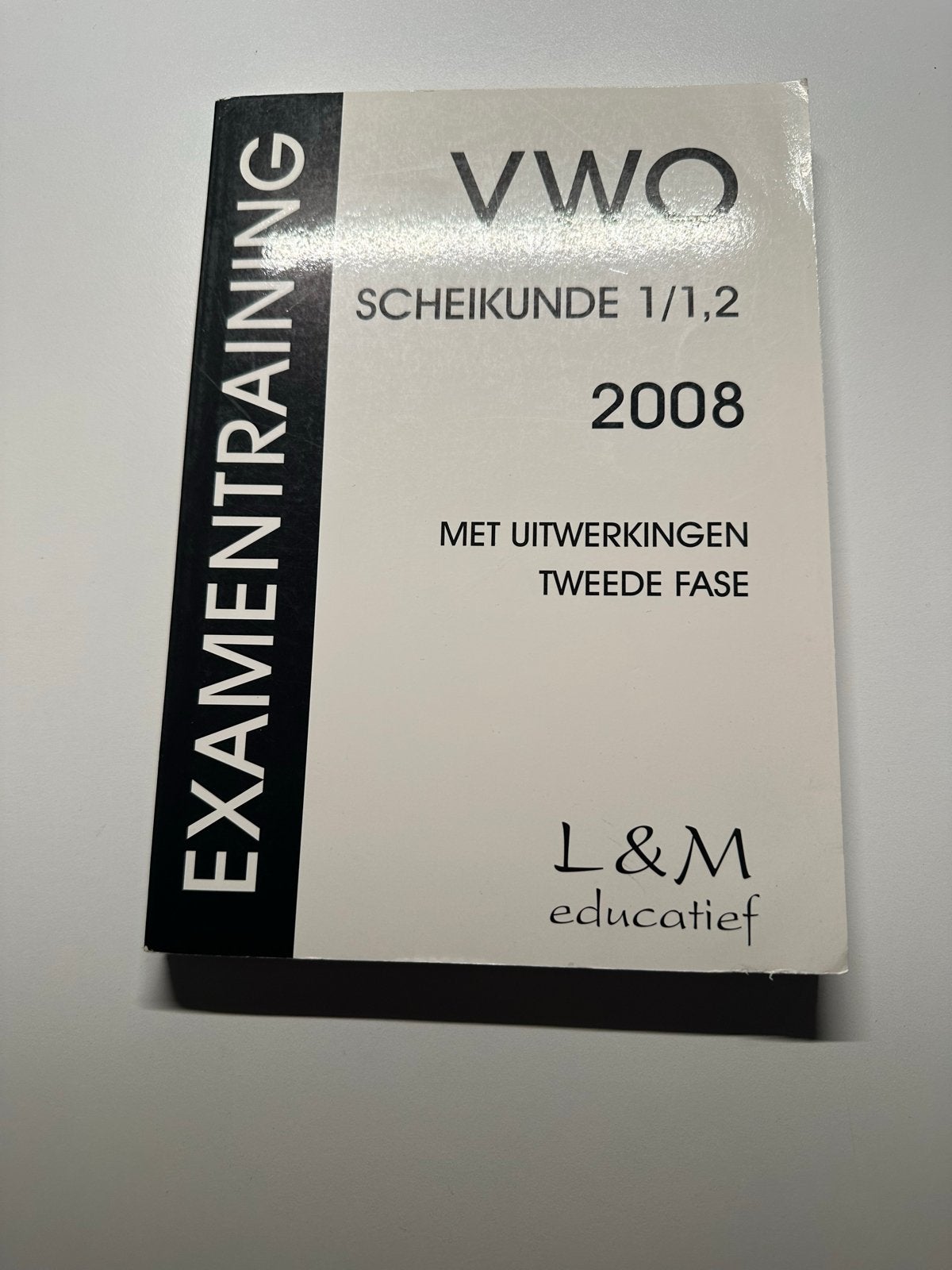 Examentraining VWO Scheikunde 1/1,2 (2008) L&M Educatief, Ophalen of Verzenden, Gelezen, VWO, Scheikunde